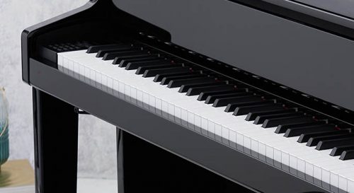 a closer look at the Bechstein keyboard used in Casio Velviano Grand Hybrids